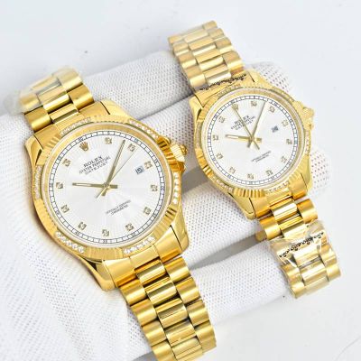 Rolex Datejust Imported Movement 316L Steel 41mm for Men 32mm for Women Couple Watch